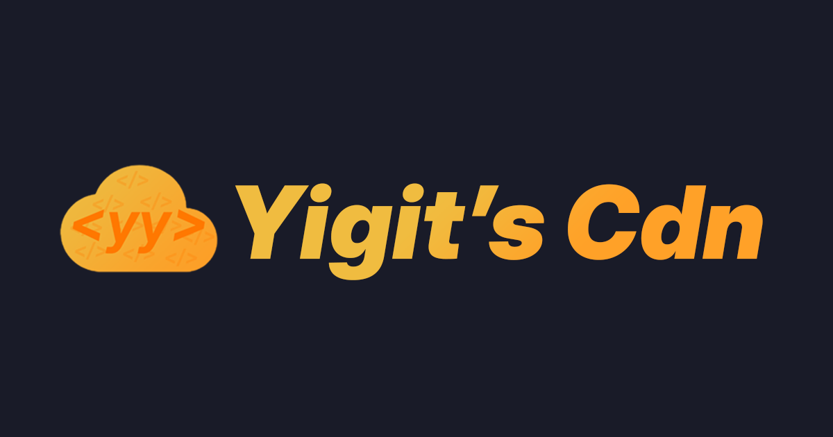 Yigit's CDN
